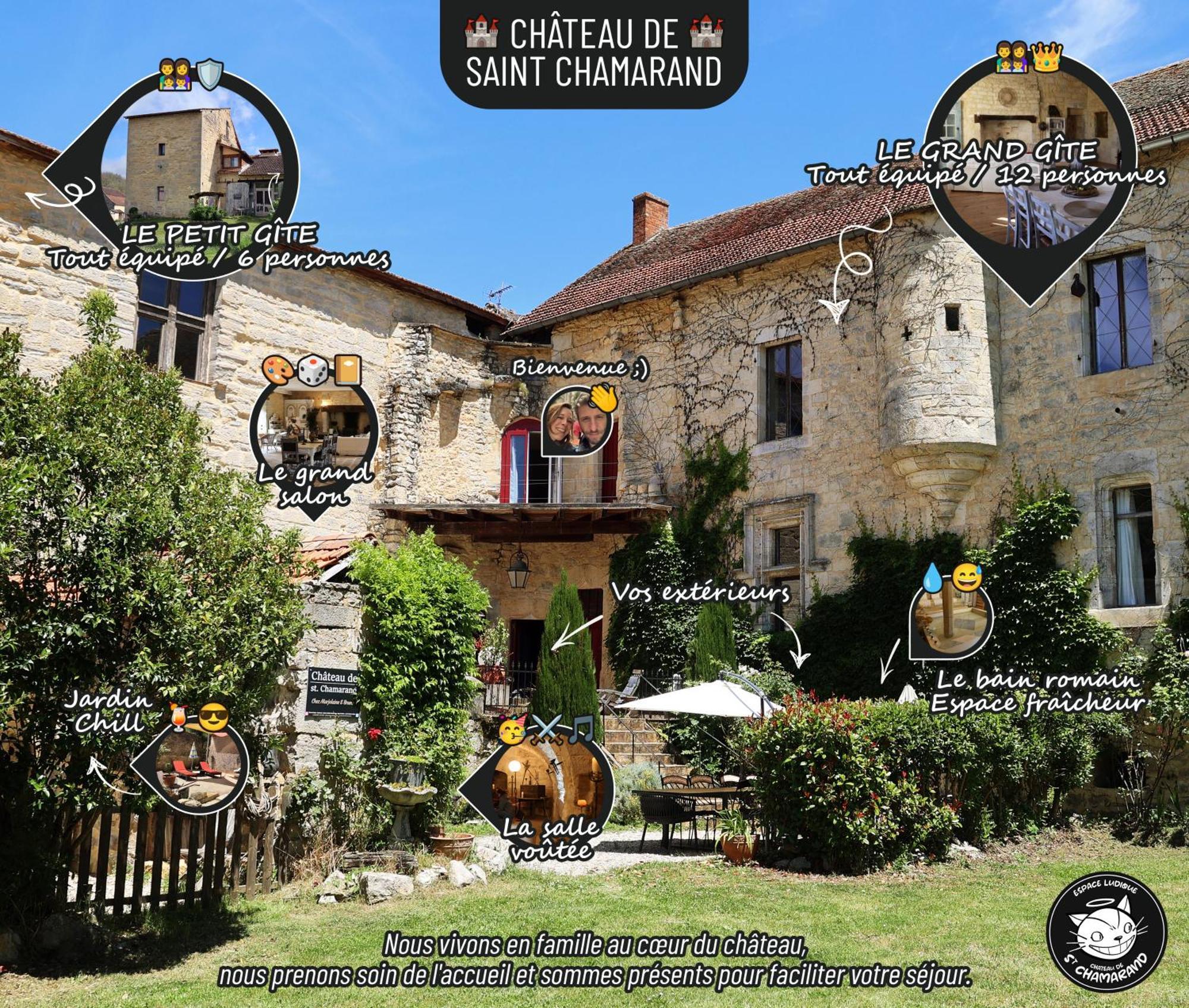 Chateau De St Chamarand - Grand & Petit Saint-Chamarand